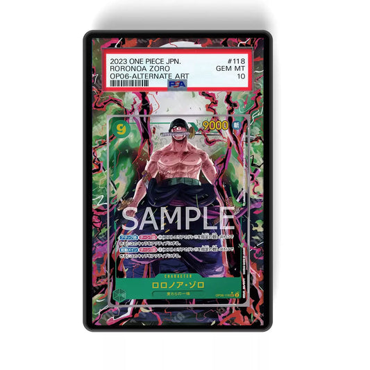 Zoro OP06-118 - Gradeguardian Extended Artwork For Psa / Cgc / Bgs / Tag