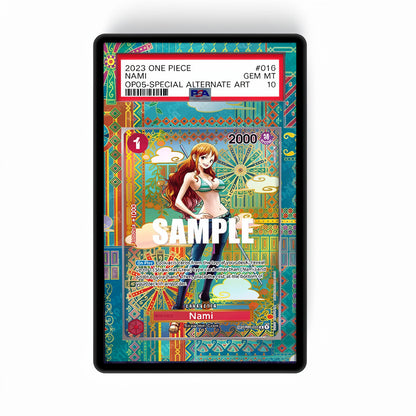 Nami OP01-016 OP05 - Gradeguardian Extended Artwork For Psa / Cgc / Bgs / Tag