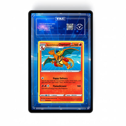 special delivery charizard - Gradeguardian Extended Artwork For Psa / Cgc / Bgs / Tag