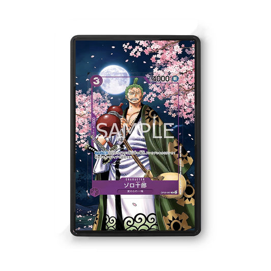 Zoro-Juurou (CS 25-26 Event Pack) - Gradeguardian Extended Artwork For Psa / Cgc / Bgs / Tag