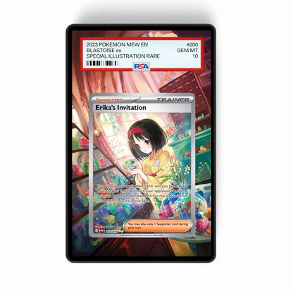 Erika's Invitation 203/165 - Gradeguardian Extended Artwork For Psa / Cgc / Bgs / Tag