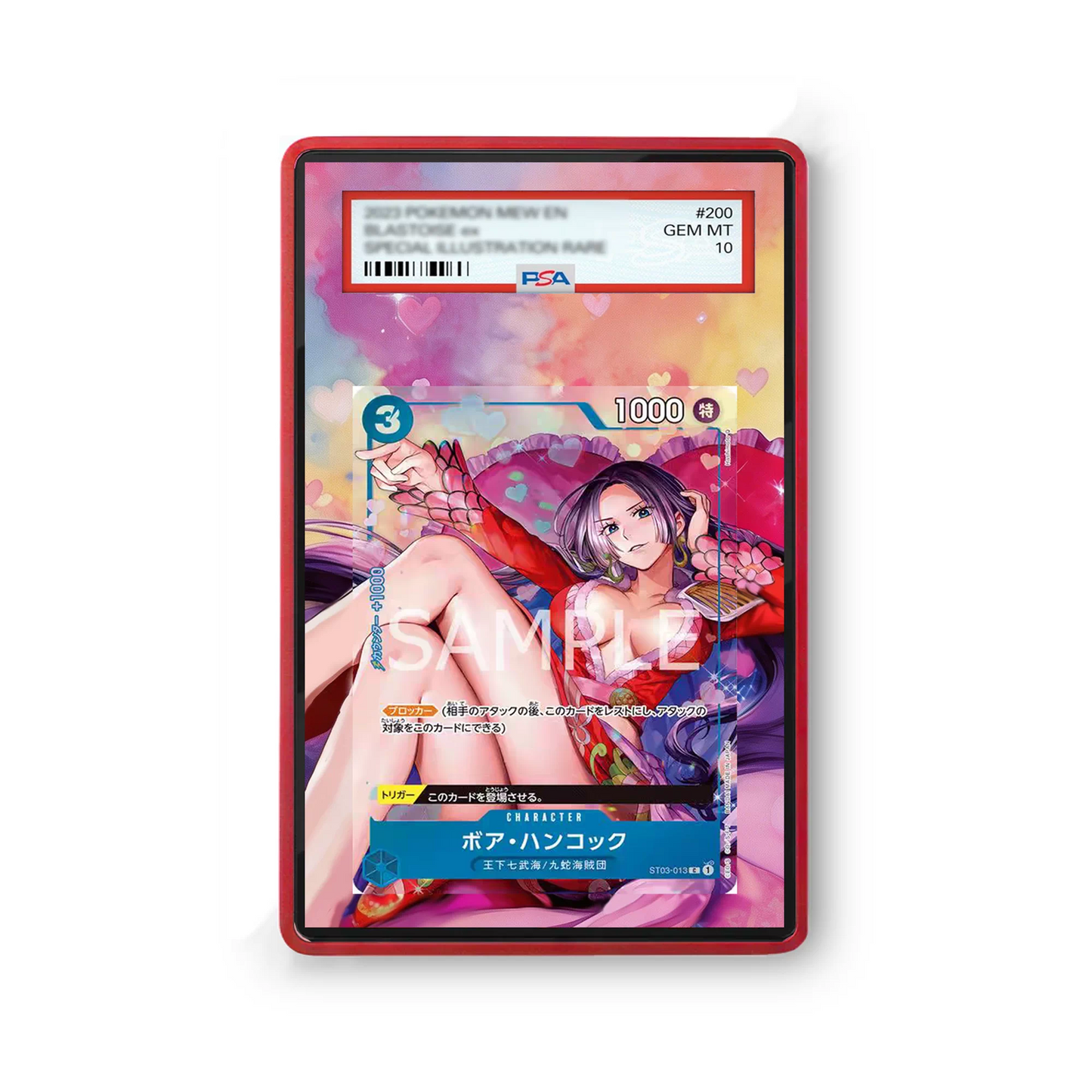 Boa Hancock OP07-051 - Gradeguardian Extended Artwork For Psa / Cgc / Bgs / Tag