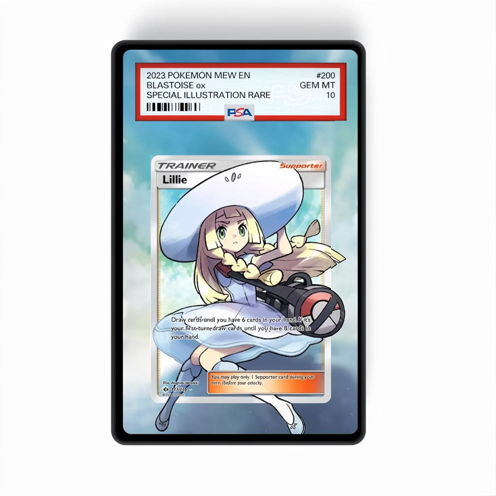 Lillie 147/149 - Gradeguardian Extended Artwork For Psa / Cgc / Bgs / Tag