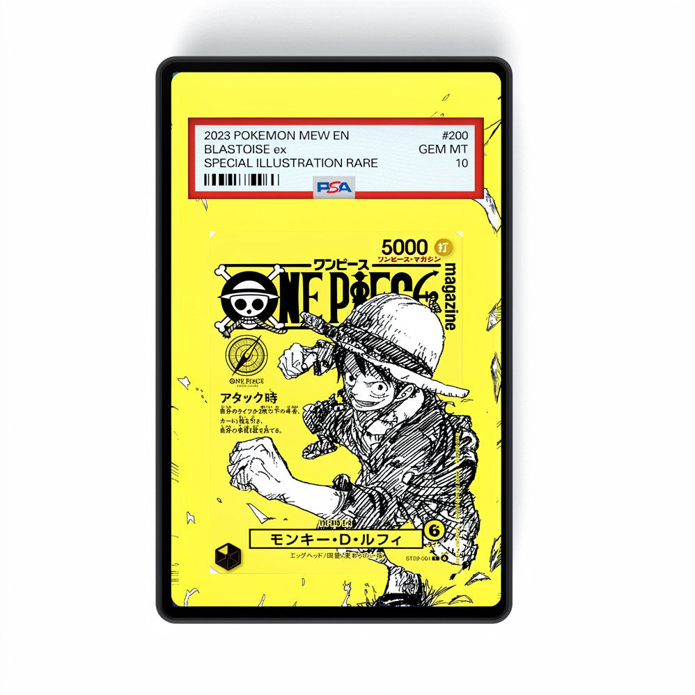 Monkey D. Luffy ST29-001 - Gradeguardian Extended Artwork For Psa / Cgc / Bgs / Tag