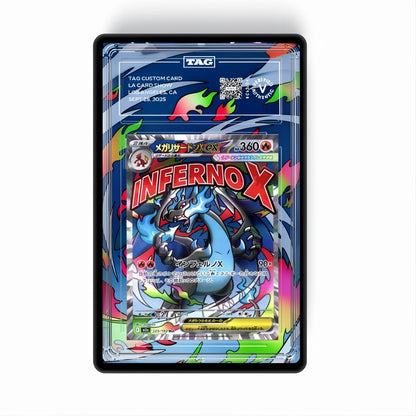 Mega Charizard X ex 023- GradeGuardian Extended artwork for PSA / CGC / BGS / TAG
