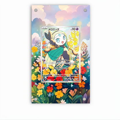 Meloetta 026 - Pokémon Extended Artwork Protective Card Display Case Psa/cgc/tag/raw