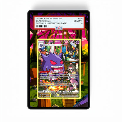 Gengar TG06/TG30 - Gradeguardian Extended Artwork For Psa / Cgc / Bgs / Tag