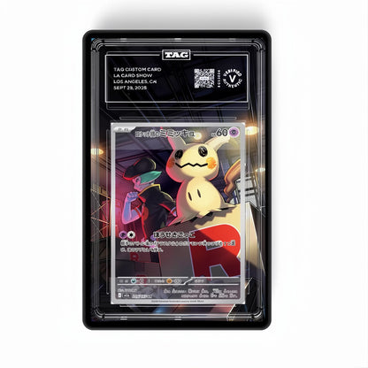 Team Rocket's Mimikyu 238/217 - GradeGuardian Extended artwork for PSA / CGC / BGS / TAG