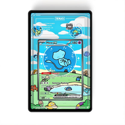 Mew ex 232/091 - GradeGuardian Extended artwork for PSA / CGC / BGS / TAG