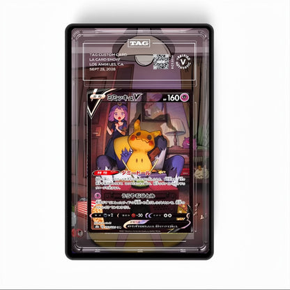 Mimikyu V TG16 - Gradeguardian Extended Artwork For Psa / Cgc / Bgs / Tag