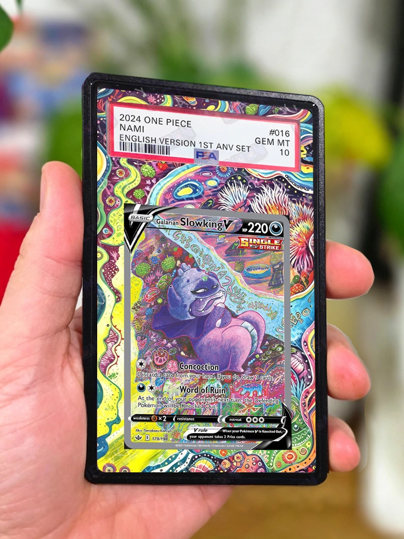 Galarian Slowking V 179/198 - GradeGuardian Extended artwork for PSA / CGC / BGS / TAG