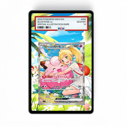 Lillie's Clefairy ex 280/217 - Gradeguardian Extended Artwork For Psa / Cgc / Bgs / Tag