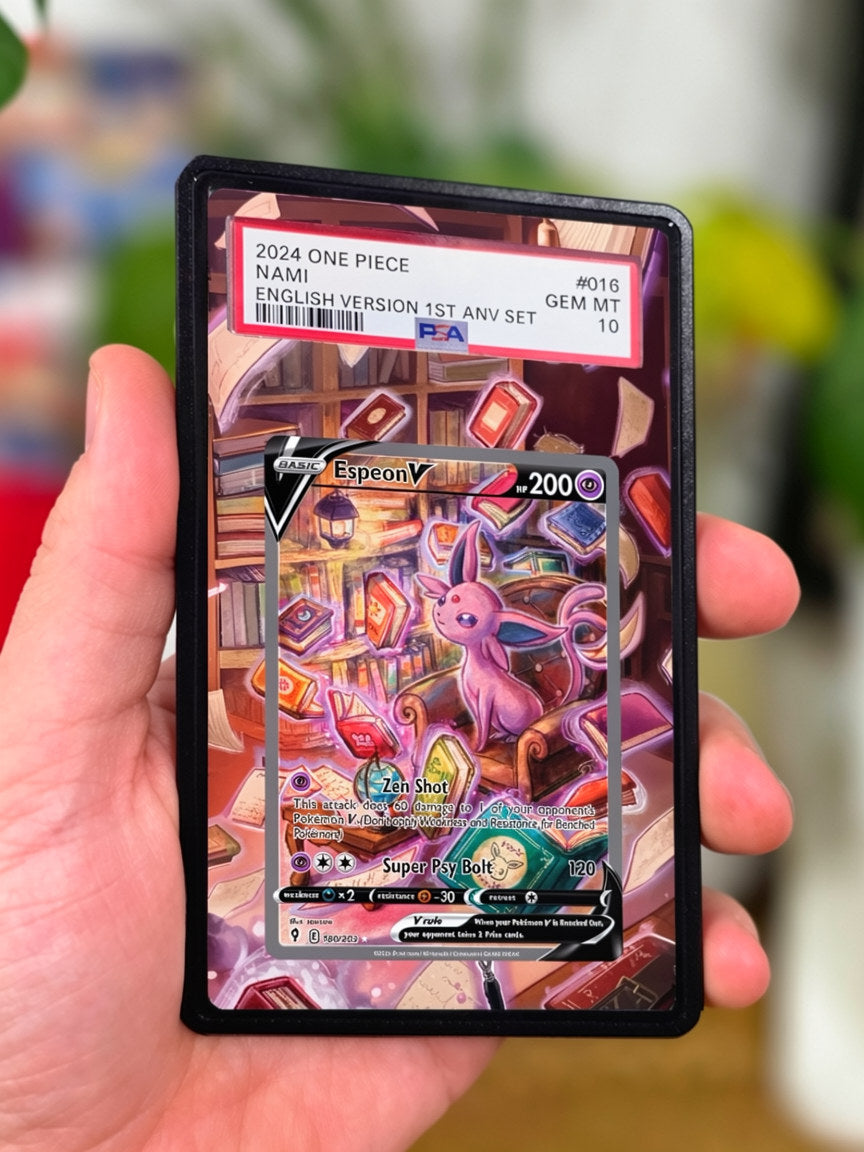 Espeon V 180/203 - GradeGuardian Extended artwork for PSA / CGC / BGS / TAG