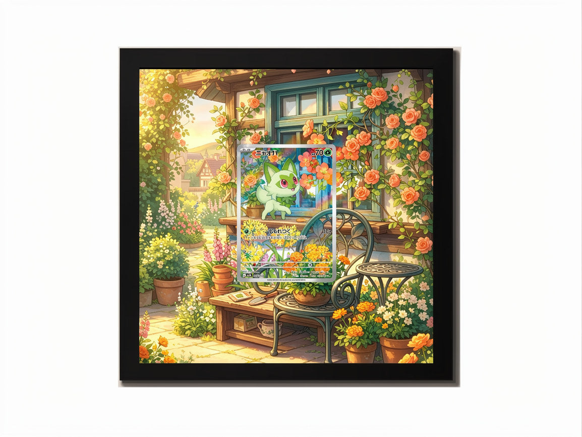 Sprigatito - 018/017 - Extended Artwork Metal Frame