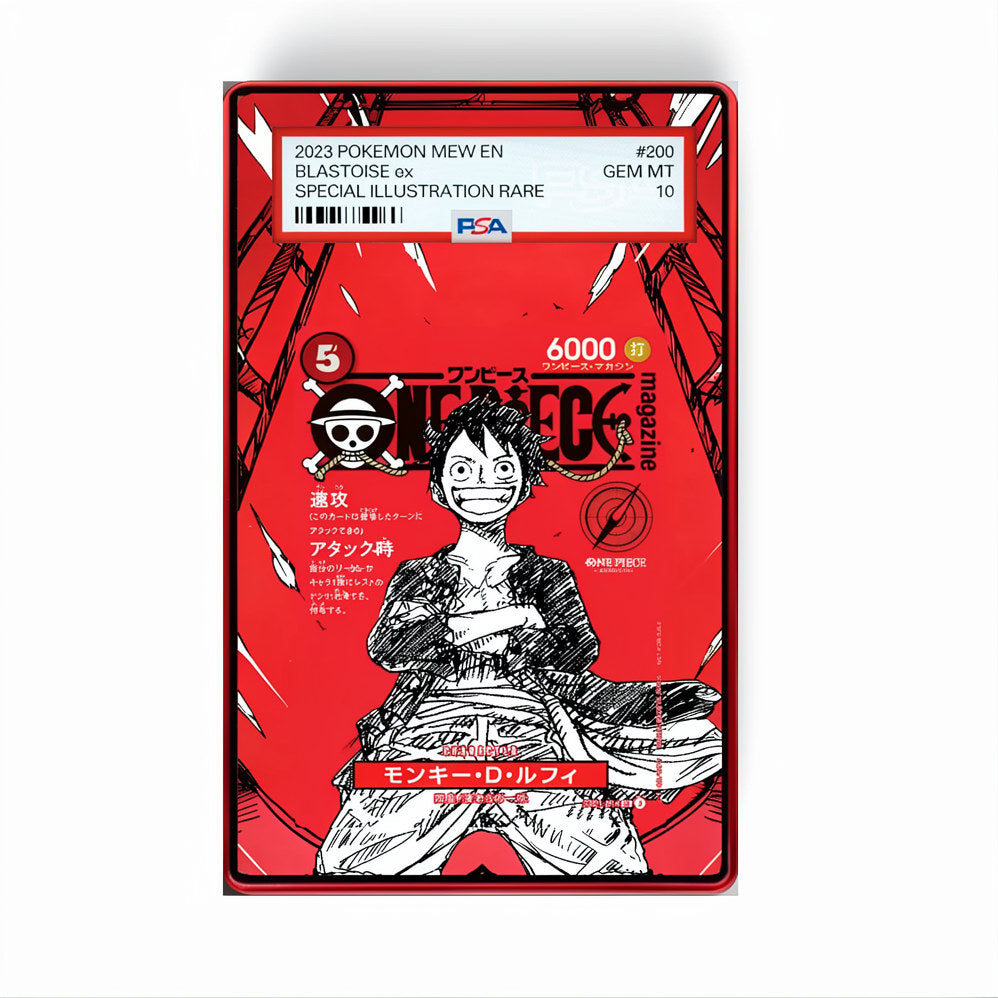 Monkey D. Luffy ST21-014 - Gradeguardian Extended Artwork For Psa / Cgc / Bgs / Tag