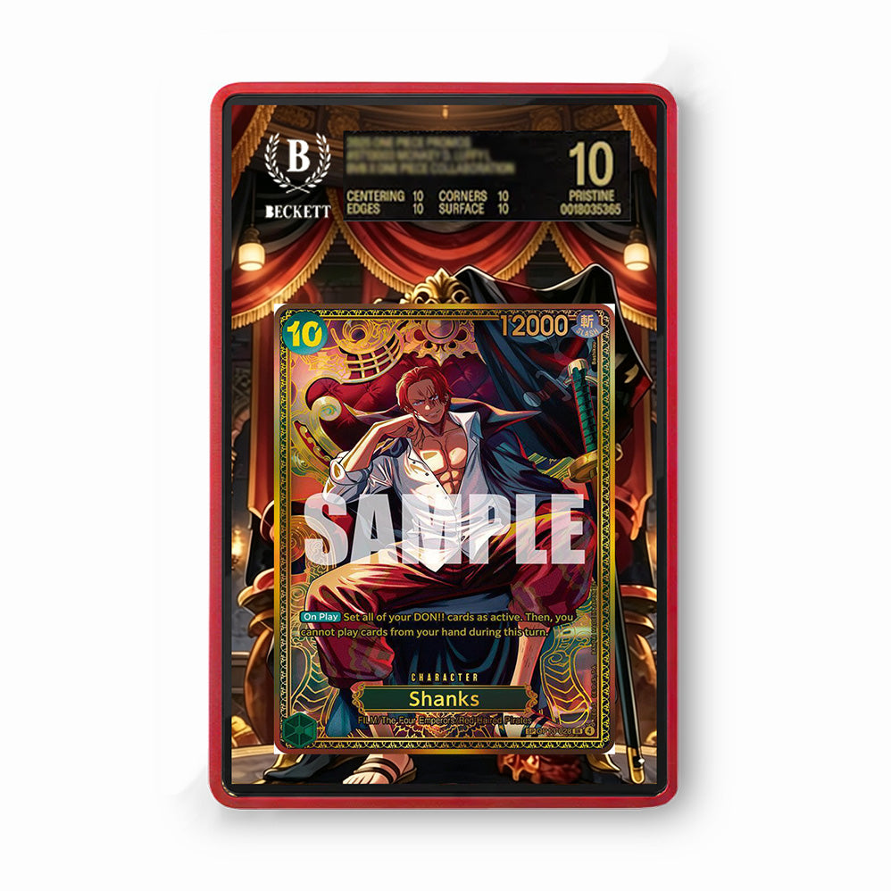 Shanks (SP) OP13-028 - Gradeguardian Extended Artwork For Psa / Cgc / Bgs / Tag