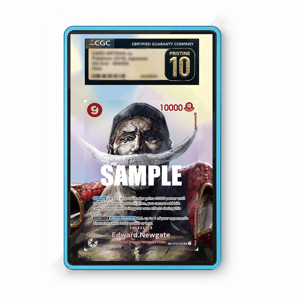 Edward.Newgate OP02-004 - Gradeguardian Extended Artwork For Psa / Cgc / Bgs / Tag
