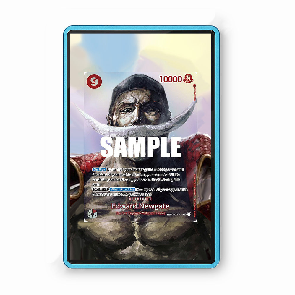 Edward.Newgate OP02-004 - Gradeguardian Extended Artwork For Psa / Cgc / Bgs / Tag