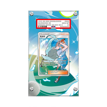 Kahili – 210/214 Pokémon Extended Artwork Protective Display Case Psa/cgc/raw