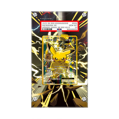 Pikachu EX – Xy124 - Pokémon Extended Artwork Protective Display Case Psa/cgc/raw