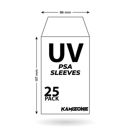 UV sleeves for PSA display frames