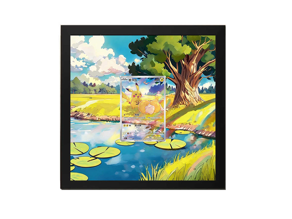 Pikachu & Psyduck 171/151 - Extended Artwork Metal Frame