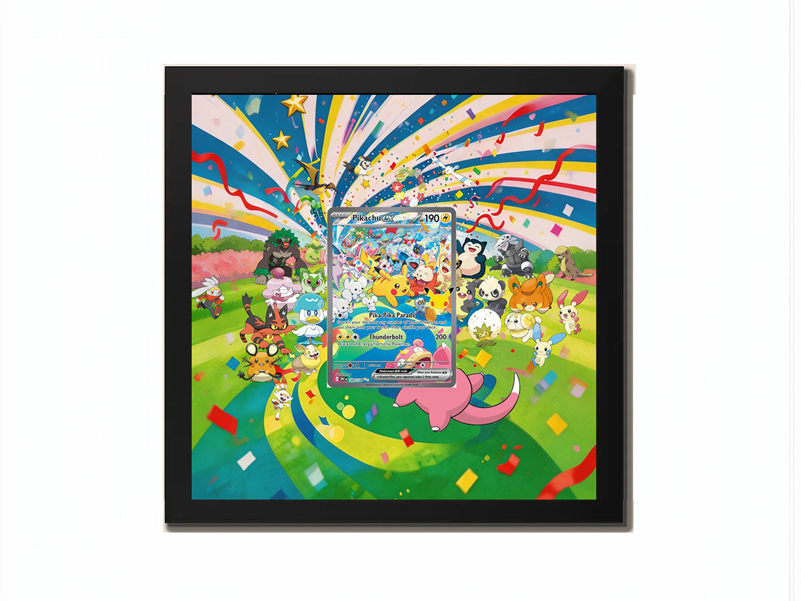 Pikachu 149/128 30th Anniversary - Extended Artwork Metal Frame