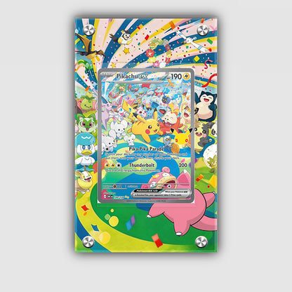 Pikachu 149/128 30th Anniversary - Pokémon Extended Artwork Protective Card Display Case Psa/cgc/tag/raw