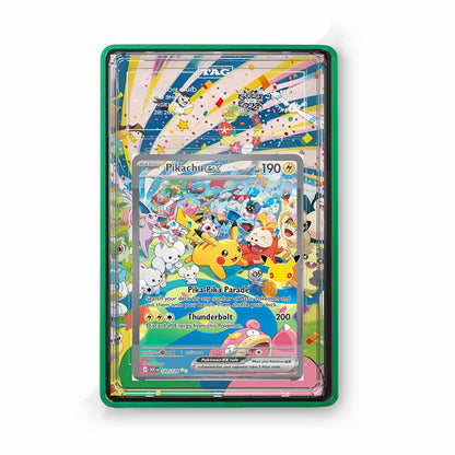 Pikachu 149/128 30th Anniversary - Gradeguardian Extended Artwork For Psa / Cgc / Bgs / Tag