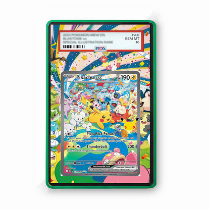 Pikachu 149/128 30th Anniversary - Gradeguardian Extended Artwork For Psa / Cgc / Bgs / Tag