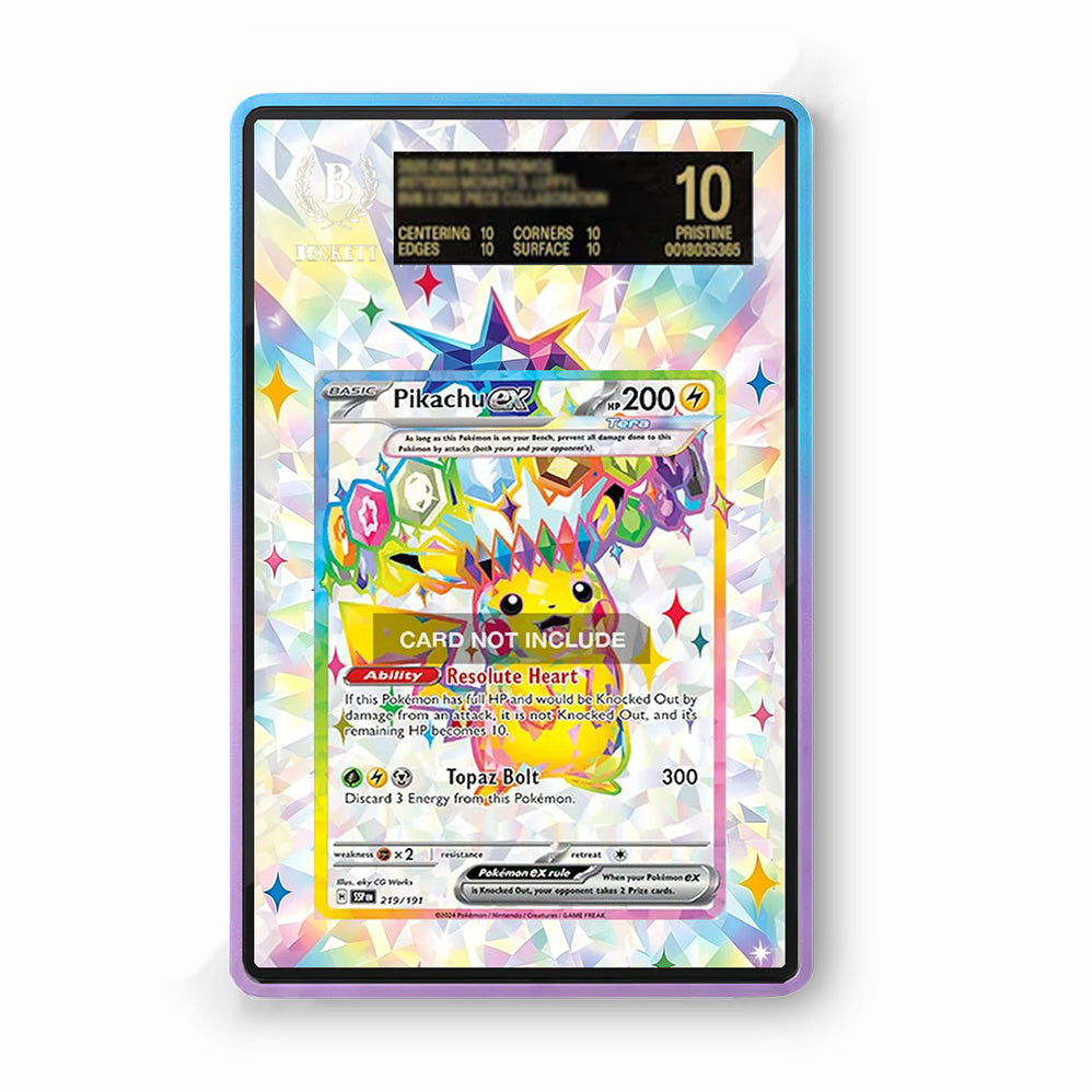 Pikachu ex 219/191 - Gradeguardian Extended Artwork For Psa / Cgc / Bgs / Tag