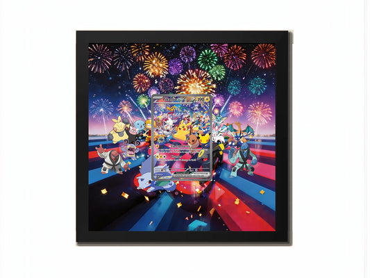 Pikachu 150/128 30th Anniversary - Extended Artwork Metal Frame
