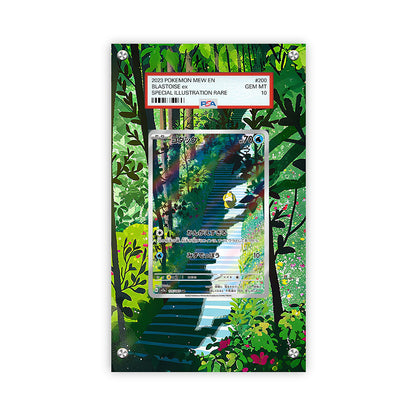 Psyduck - 175/165 - Pokémon PSA Extended Artwork Protective Card Display Case