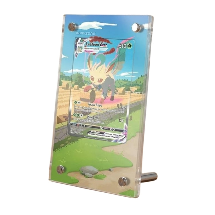 Leafeon VMAX 205/203 Pokémon Extended Artwork Protective Card Display Case