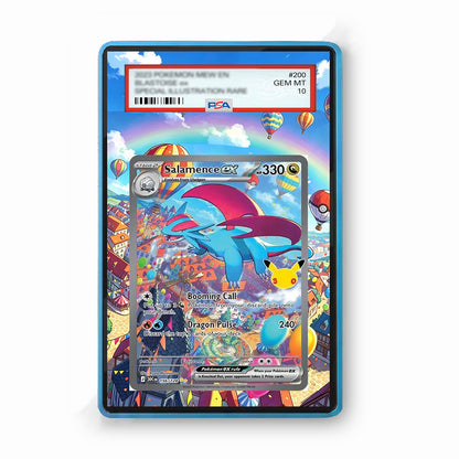 Salamence ex 156/128 30th Anniversary - Gradeguardian Extended Artwork For Psa / Cgc / Bgs / Tag