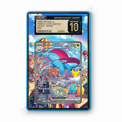 Salamence ex 156/128 30th Anniversary - Gradeguardian Extended Artwork For Psa / Cgc / Bgs / Tag