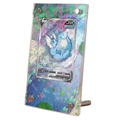 Vaporeon V SWSH181 Pokémon Extended Artwork Protective Card Display Case