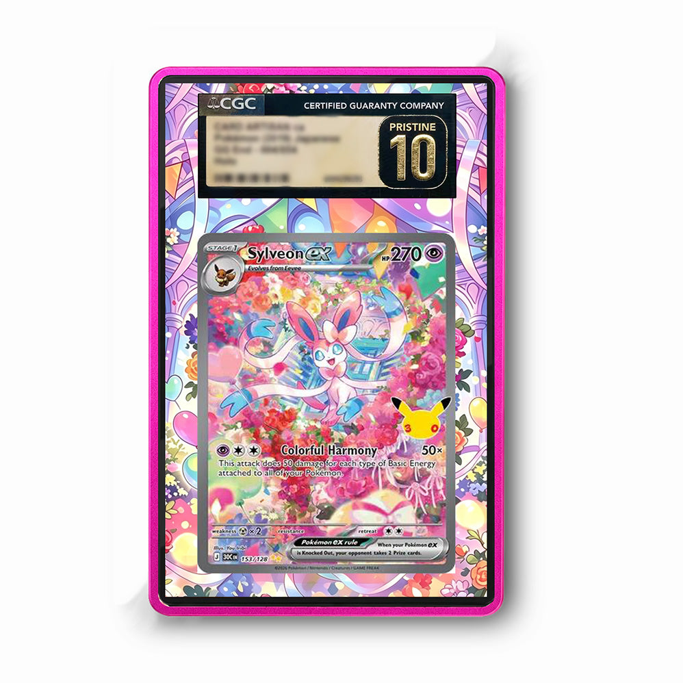 Sylveon ex 453/128 30th Anniversary - Gradeguardian Extended Artwork For Psa / Cgc / Bgs / Tag