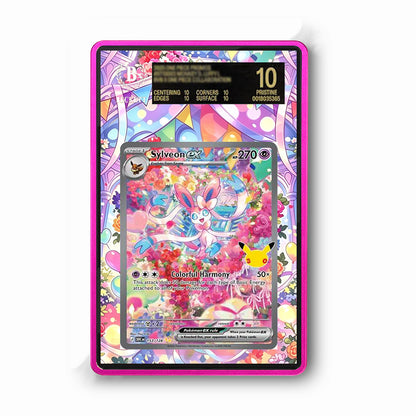Sylveon ex 453/128 30th Anniversary - Gradeguardian Extended Artwork For Psa / Cgc / Bgs / Tag