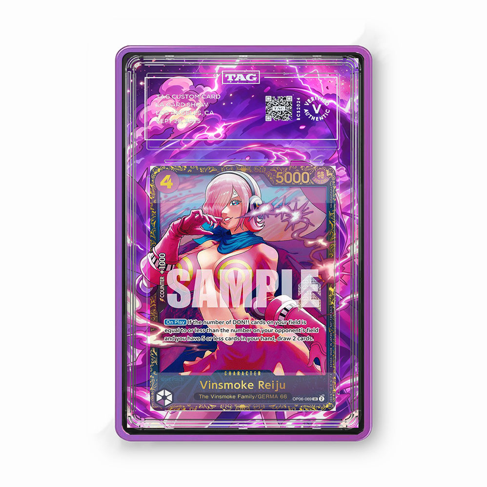Vinsmoke Reiju OP06-069 - Gradeguardian Extended Artwork For Psa / Cgc / Bgs / Tag