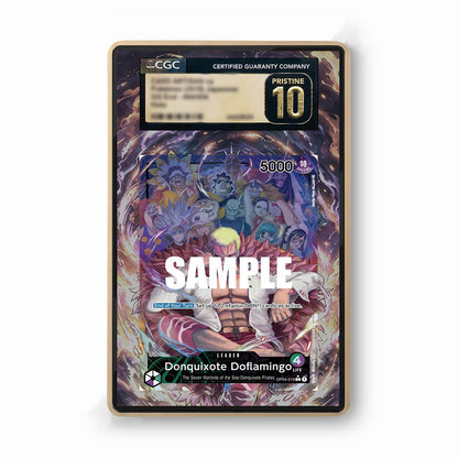 Donquixote Doflamingo OP04-019 - Gradeguardian Extended Artwork For Psa / Cgc / Bgs / Tag