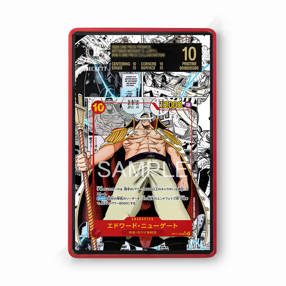 Edward Newgate OP17-005 - Gradeguardian Extended Artwork For Psa / Cgc / Bgs / Tag