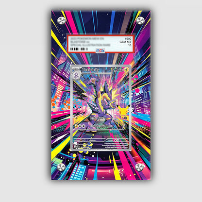 Toxtricity 134/128 30th Anniversary - Pokémon Extended Artwork Protective Card Display Case Psa/cgc/tag/raw