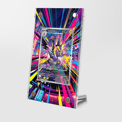 Toxtricity 134/128 30th Anniversary - Pokémon Extended Artwork Protective Card Display Case Psa/cgc/tag/raw