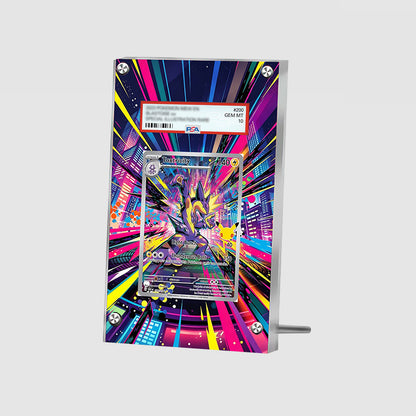 Toxtricity 134/128 30th Anniversary - Pokémon Extended Artwork Protective Card Display Case Psa/cgc/tag/raw