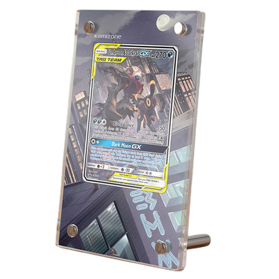 Umbreon & Darkrai GX SM241 Pokémon Extended Artwork Protective Card Display Case