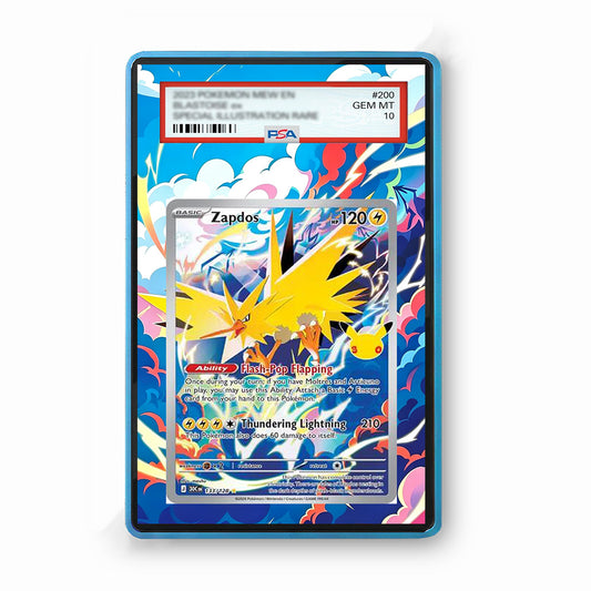 Zapdos 133/128 - Gradeguardian Extended Artwork For Psa / Cgc / Bgs / Tag