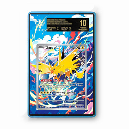 Zapdos 133/128 - Gradeguardian Extended Artwork For Psa / Cgc / Bgs / Tag