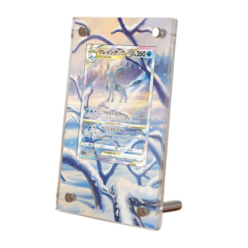 Glaceon VSTAR Gg40 Pokémon Extended Artwork Protective Card Display Case
