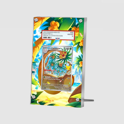 Alolan Exeggutor 129/128 30th Anniversary  - Pokémon Extended Artwork Protective Card Display Case Psa/cgc/tag/raw